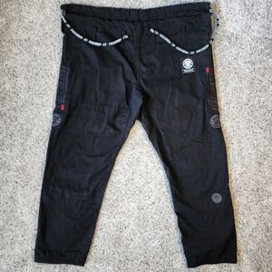 Tatami Jiu Jitsu Gi Pants Womens F2 Black Ripstop Martial Arts Excellent